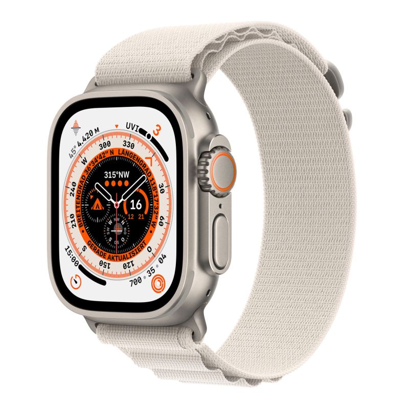 Watch Ultra Titanium/Starlight Alpine Loop S LTE - Die Besten 
